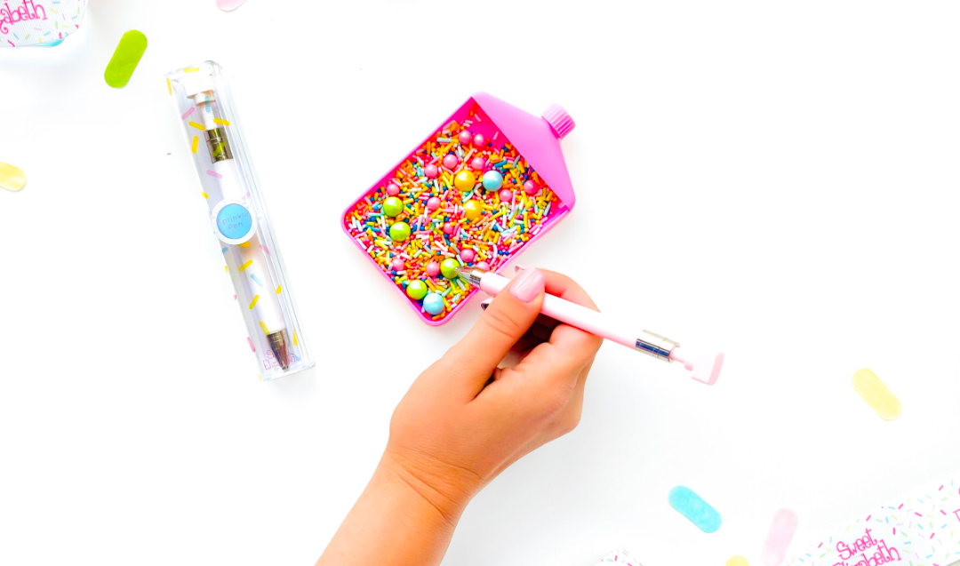 Sweet Elizabeth Sprinkle Pen Wholesale Sugar Flowers