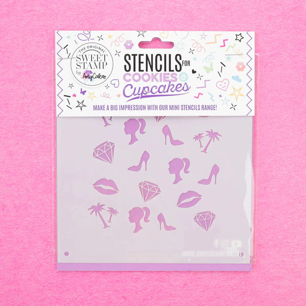 Sweet Stamp Stencils - Mini Cookie & Cupcake - Dollhouse Silhouette