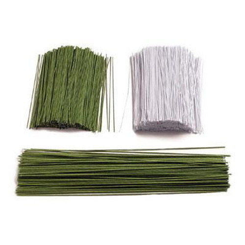Green Paper Covered Wire 22 Gauge