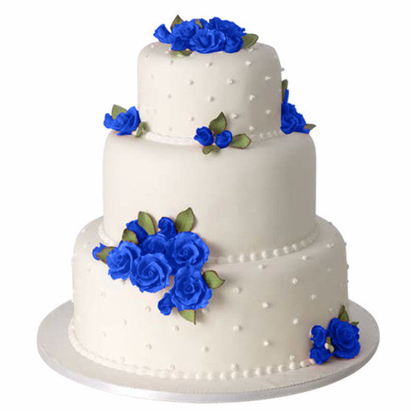 amazing blue wedding cakes