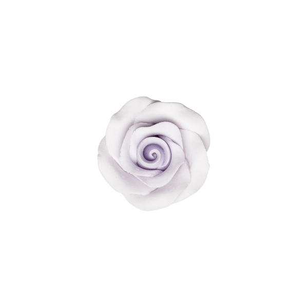 1.25" Rose w/ Calyx - Small - Lavender
