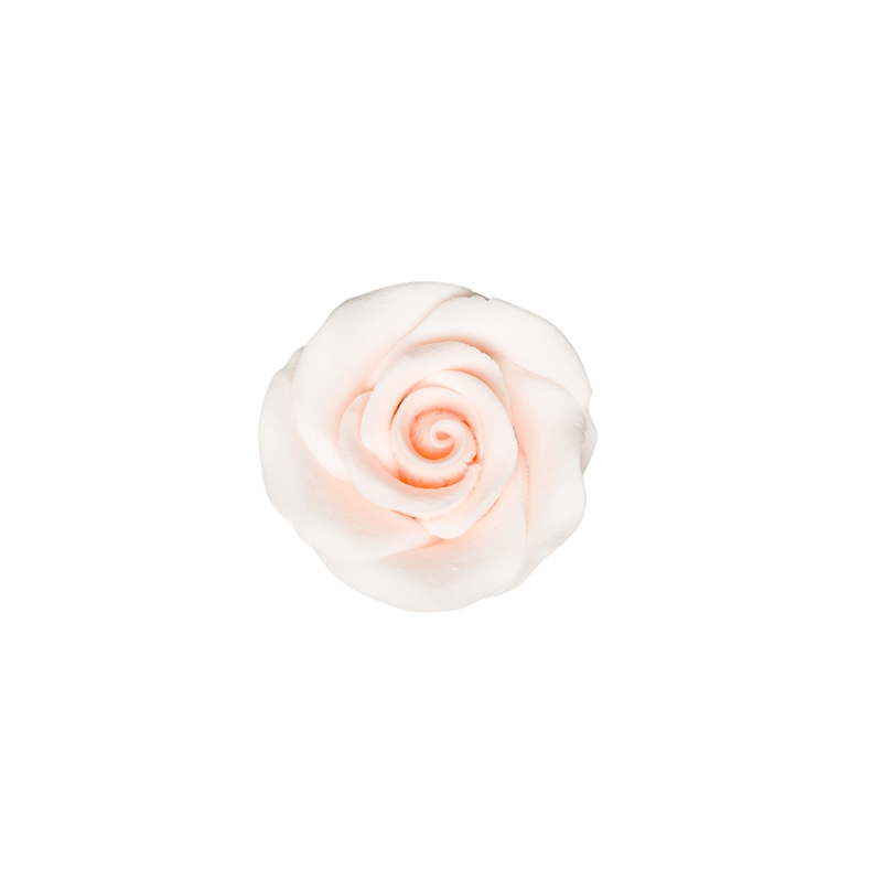 Rosa de 1.25" con cáliz - Pequeña - Melocotón