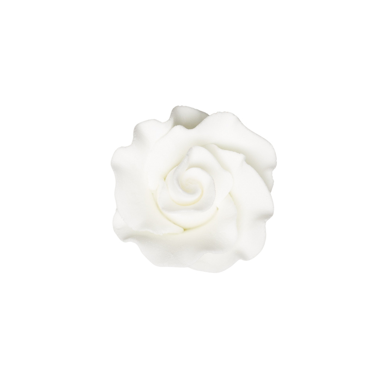 1.5" Formal Rose - White (32 per box)