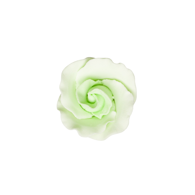 Rosa Formal de 1.5" - Verde Menta (32 por caja)