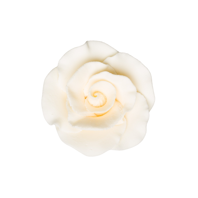 2" Formal Rose - Ivory