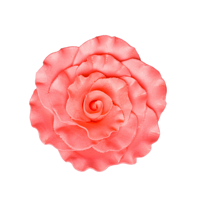 3" Formal Rose - Coral