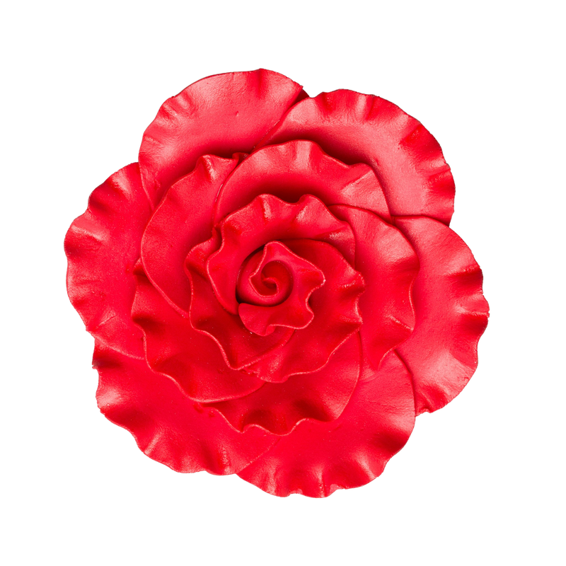 4" Formal Rose - Red