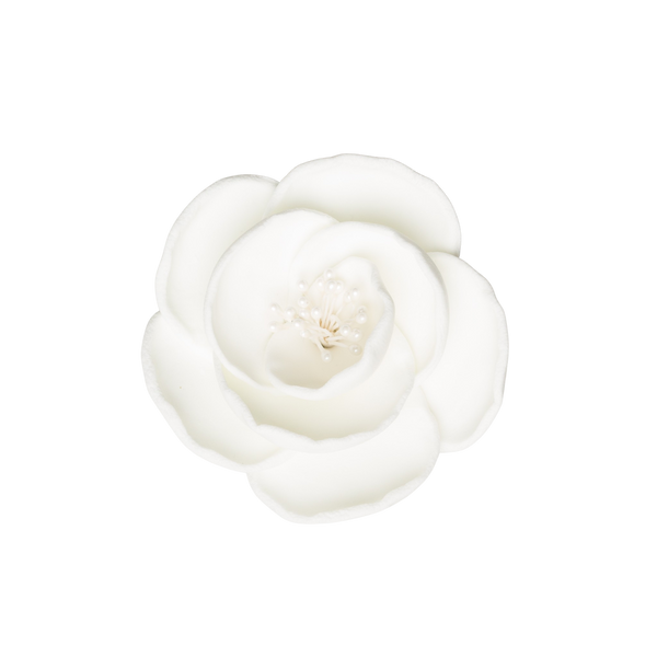 3" Briar Rose - White - Medium
