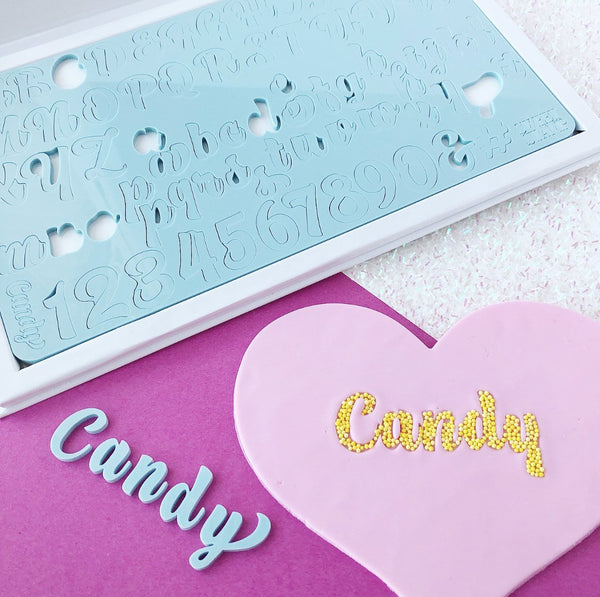 Sweet Stamp Letter Set - Candy