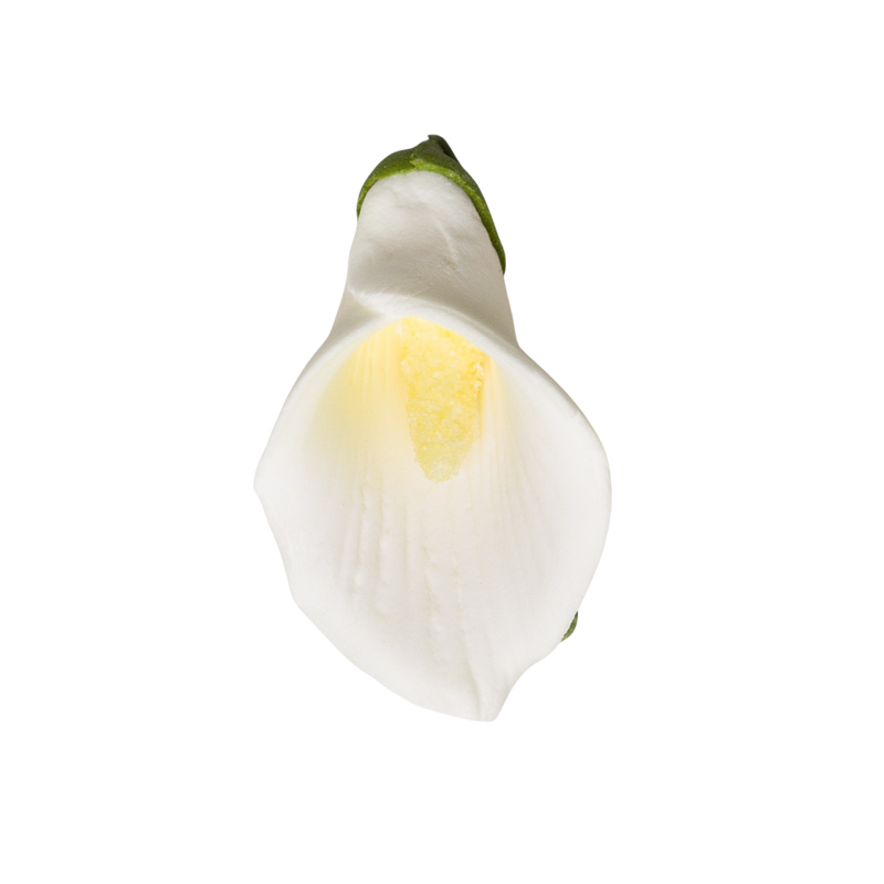 2-1/8" Calla Lily - Medium - White