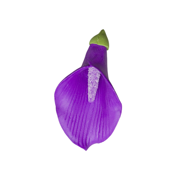 2.5" Calla Lily w/o Wire - Med/Lg - Purple