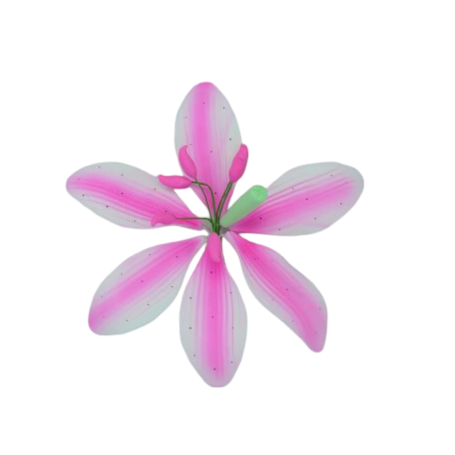 3.5" Stargazer Lily - Large - Hot Pink