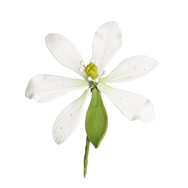 2.5" Exotic Lily - Small - White