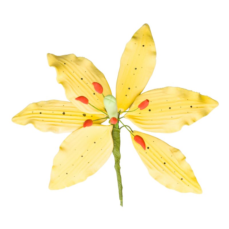 4" Lirio (Lilium) - Amarillo