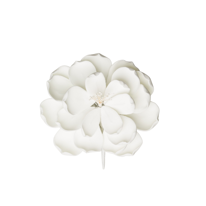 Orquídea Dalia de 3.5" - Blanco