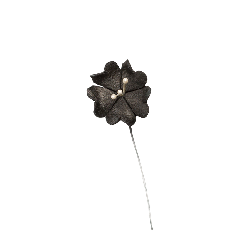 Flor de fruta de 1.25" - Negro