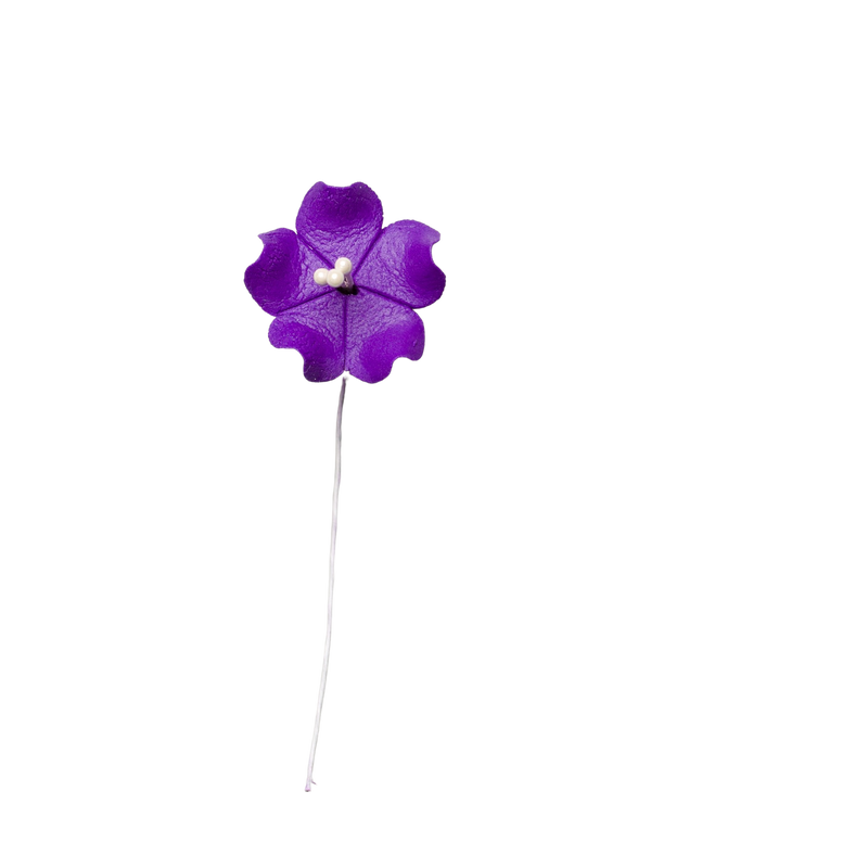 1.25" Fruit Blossom - Purple