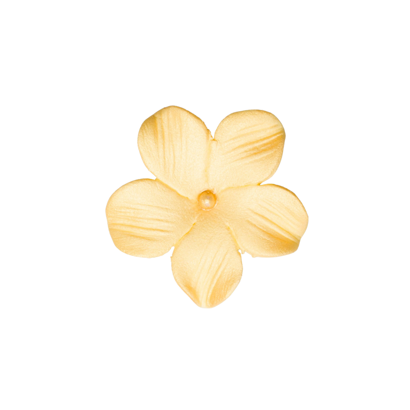 Flor encantadora de 1,5" - Oro
