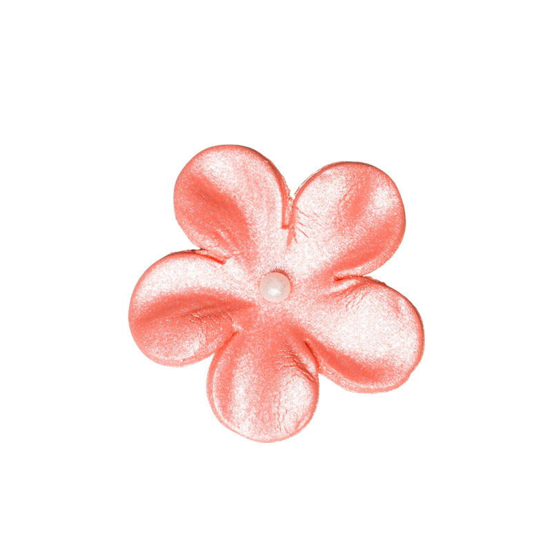 Flor encantadora de 1,5" - Coral