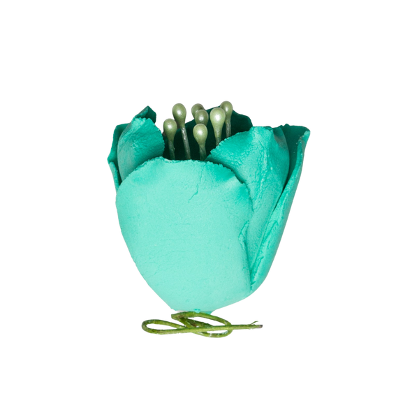 Tulipán de 1" - Turquesa