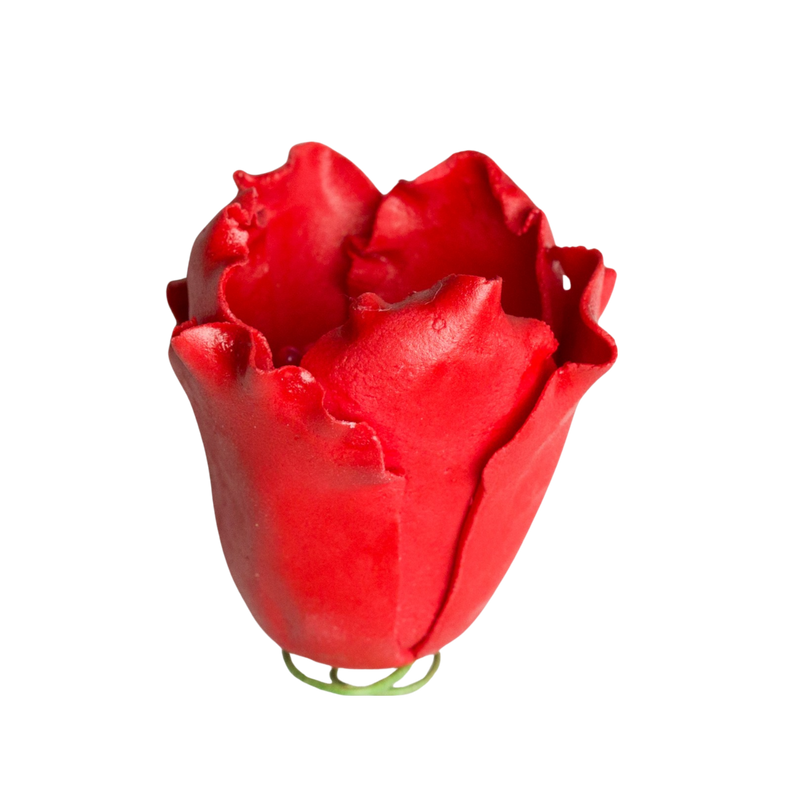 Tulipán de 1.5" - Rojo