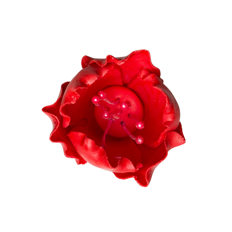 Tulipán de 1.5" - Rojo