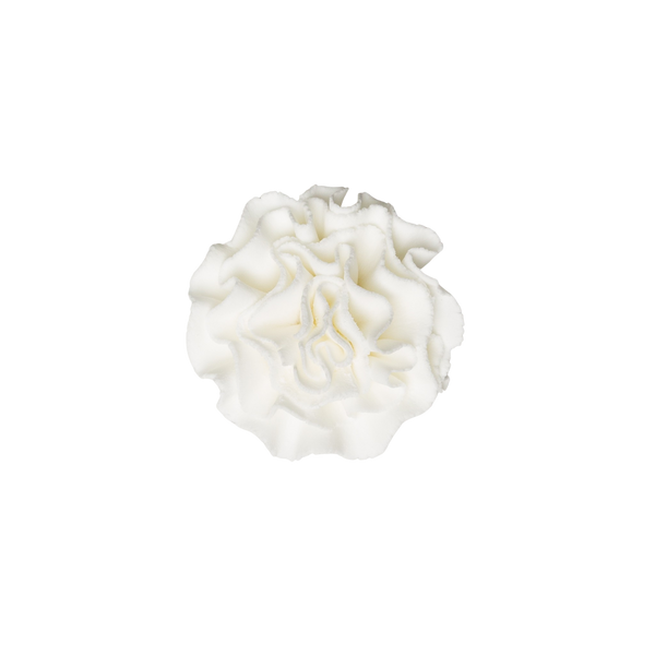 1.5" Carnation - Medium - White