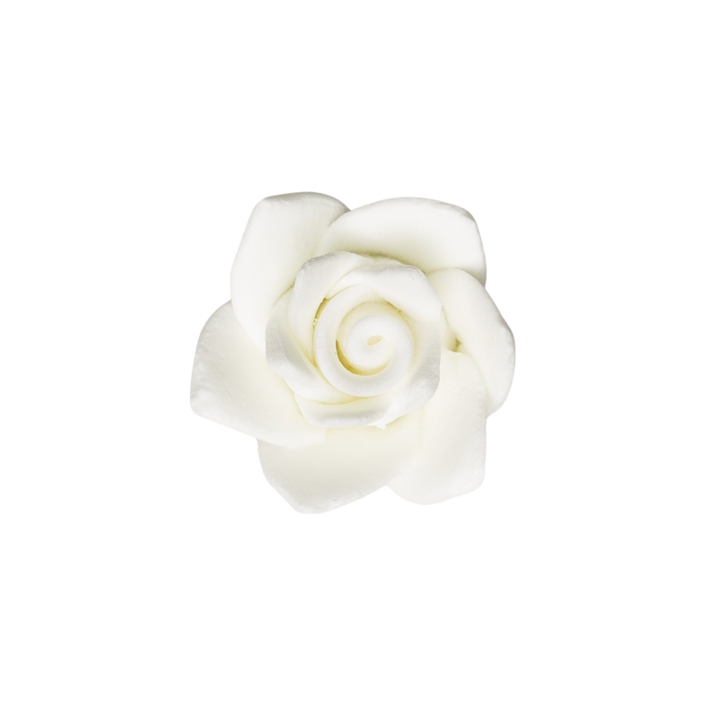 Gardenia de 1,25" - Pequeña/Brote - Blanco