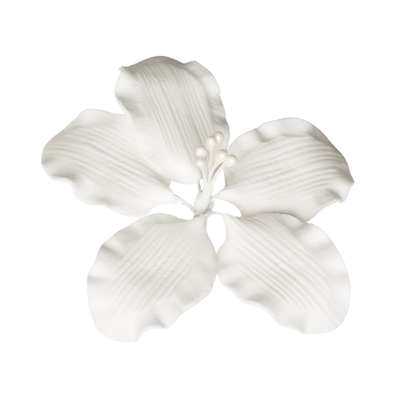 3" Gladiola - Medium - White