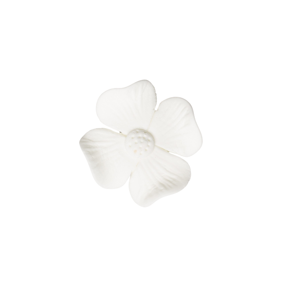 1.5" Hydrangea - All White - NO WIRE