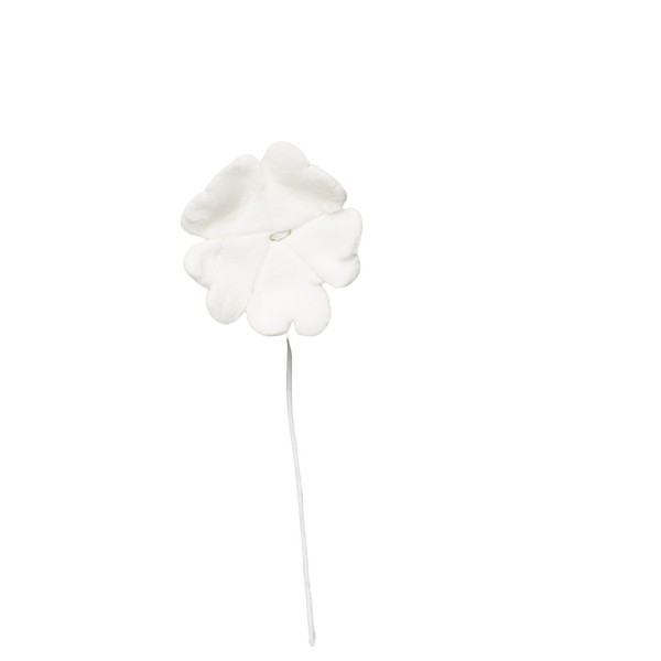 1.25" Hydrangea - Medium - All White