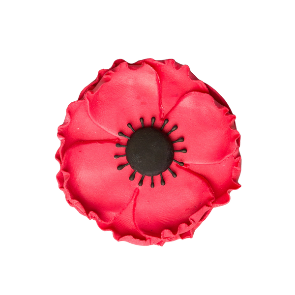 3.25" Anemone - Red