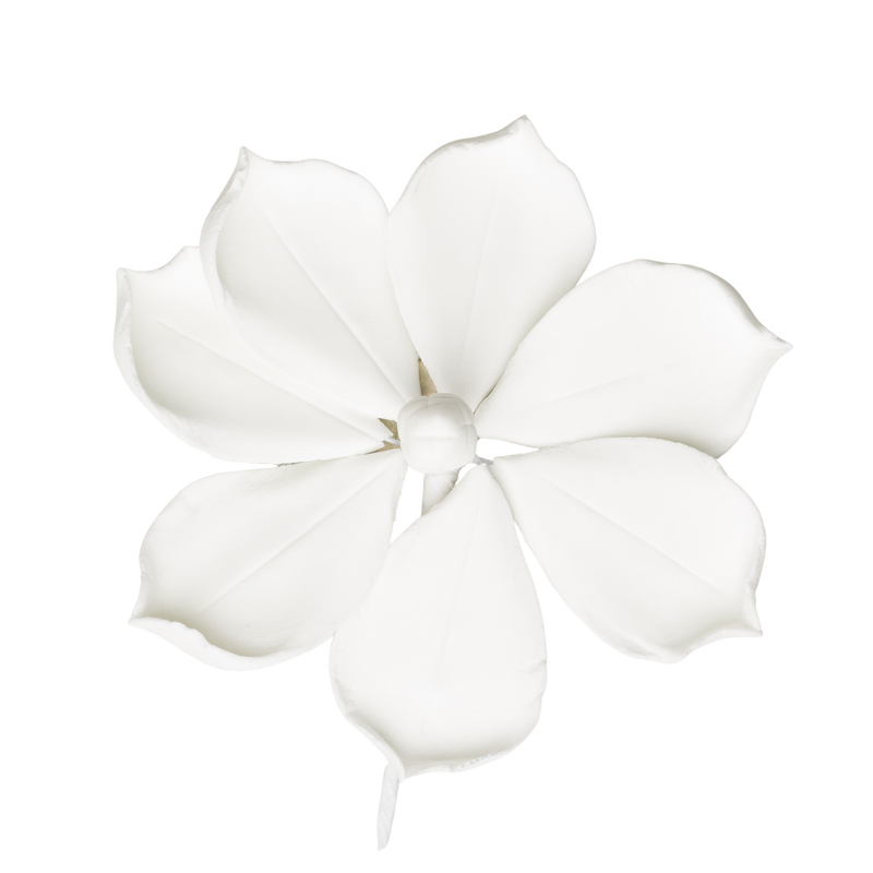 3" Magnolia - White