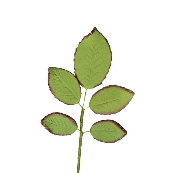 3" Rose Leaf Filler - Green
