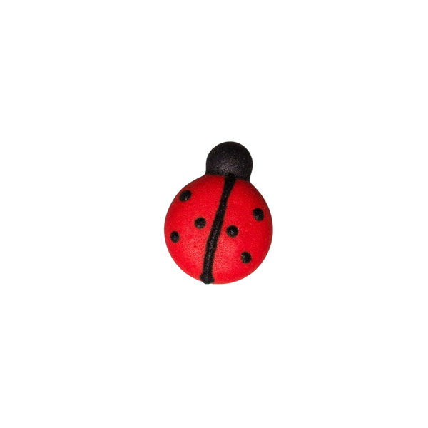 Royal Icing Ladybugs