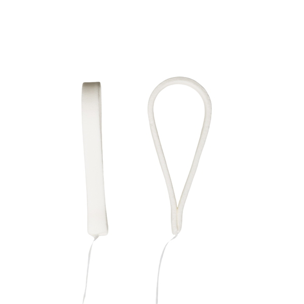 1/4" x 2.5" Bow Loops - Small - White