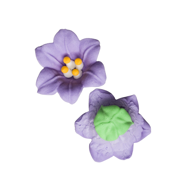 lily flower icing 1.5" Royal Icing Easter Lily