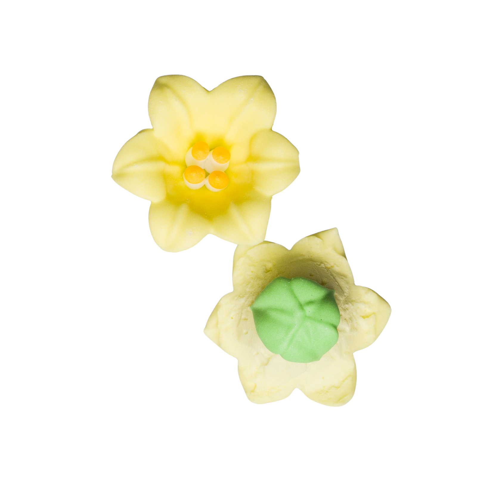 lily flower icing 1.5" Royal Icing Easter Lily