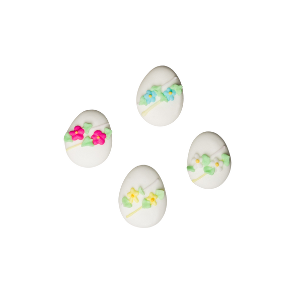 1" Royal Icing Easter Eggs - Small