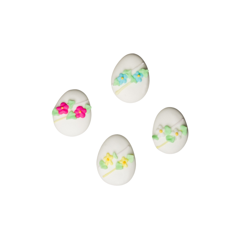 1" Royal Icing Easter Eggs - Small
