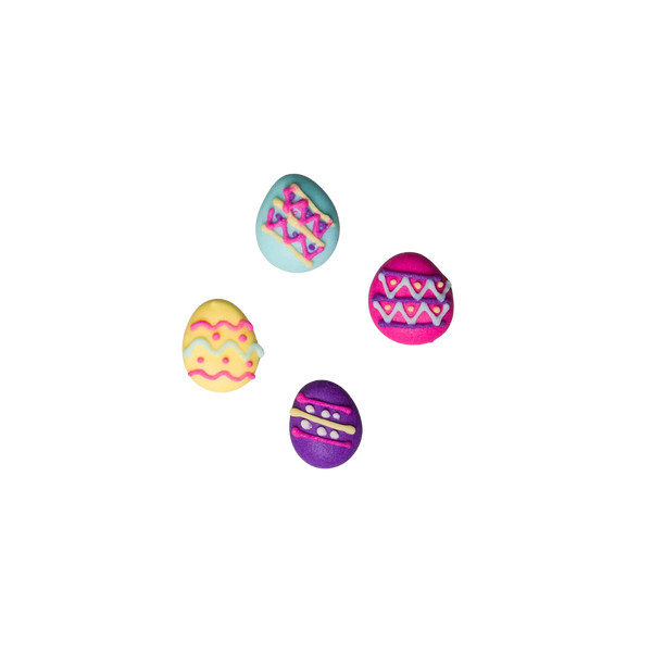 1/2" Royal Icing Easter Eggs #2 - Petite