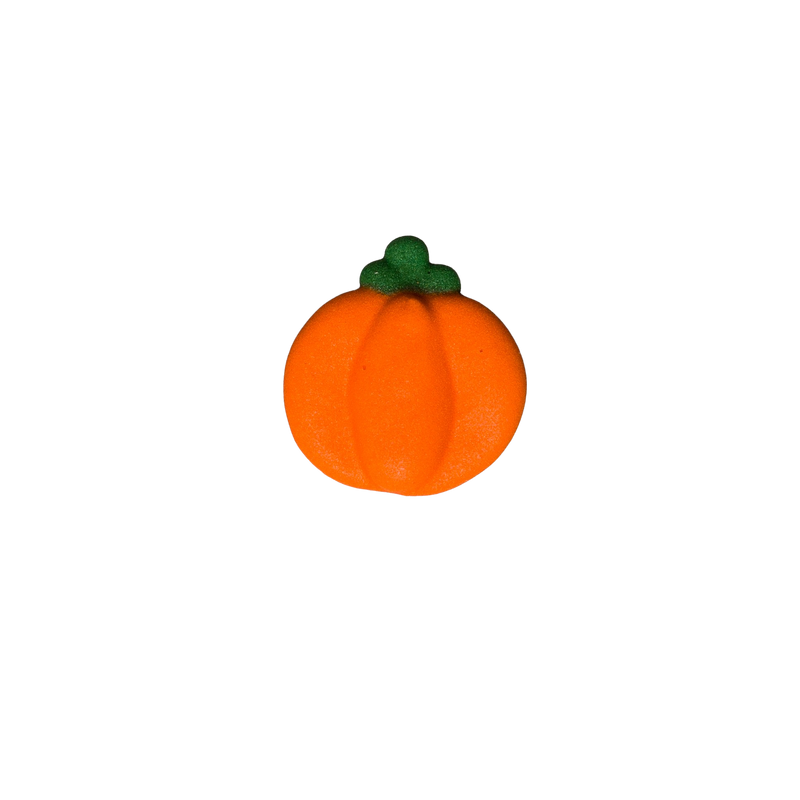 1" Royal Icing Pumpkin