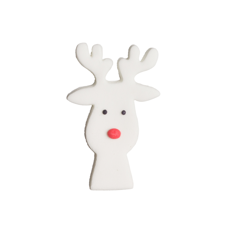 2" Reindeer - White
