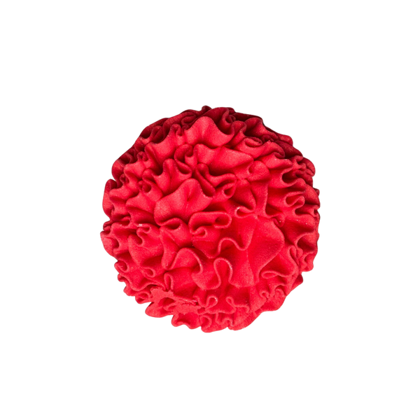 1.5" Royal Icing Carnation - Medium - Red