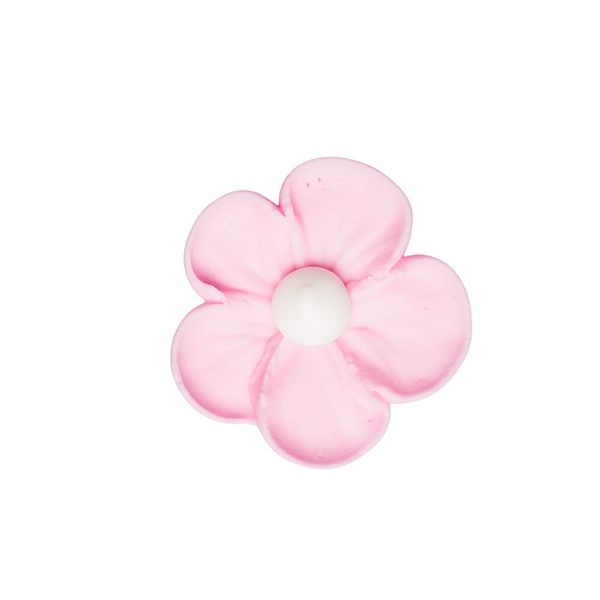 1.5" Royal Icing Blossom - Pink