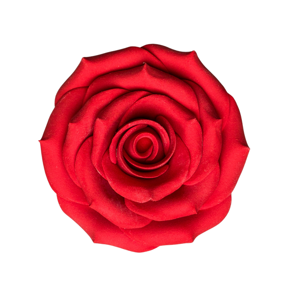 2.5" Sugar Rose - Red