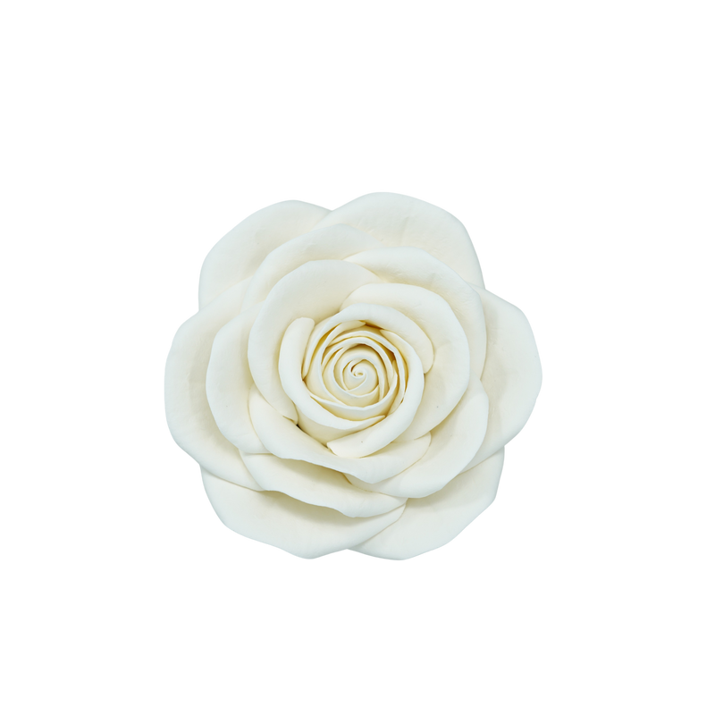 4" White Rose