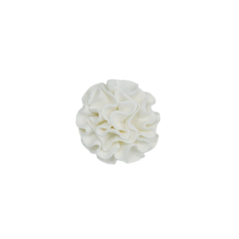 1.5" Carnation - White