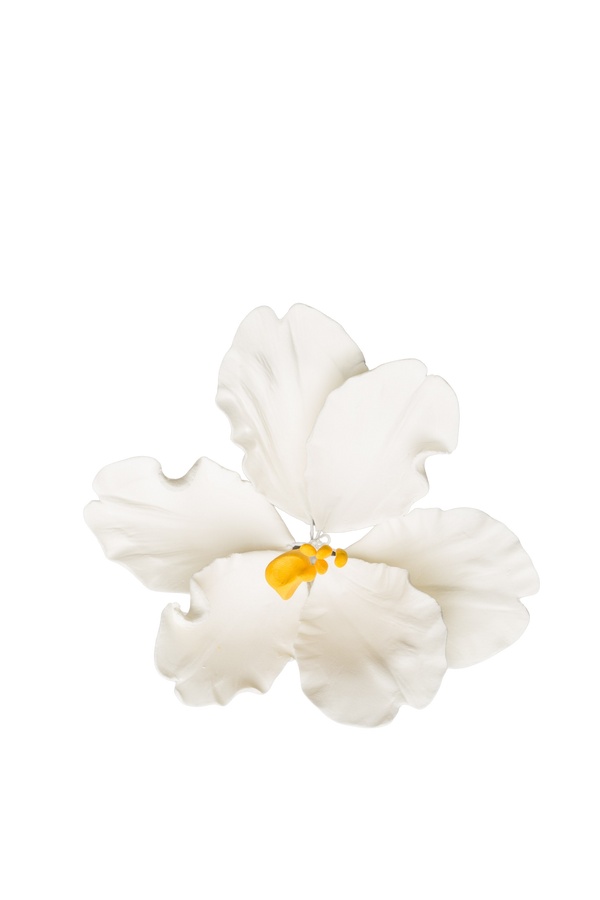 3" Tulip (open) - White