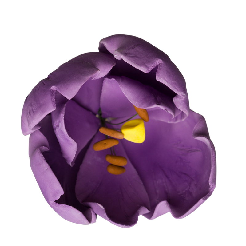 4" French Tulip - Purple